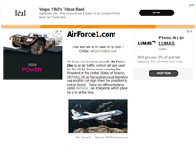 Tablet Screenshot of airforce1.com